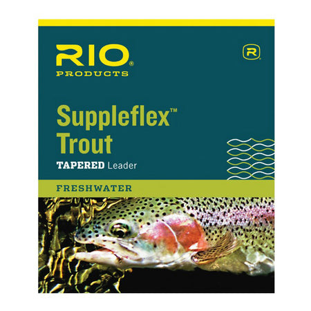 Rio Powerflex Trout Fly Fishing Leaders, 9 Foot - 6 Dominican Republic