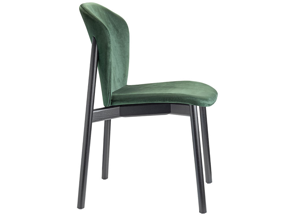 Image of Finn Timber Upholstered Side Chair