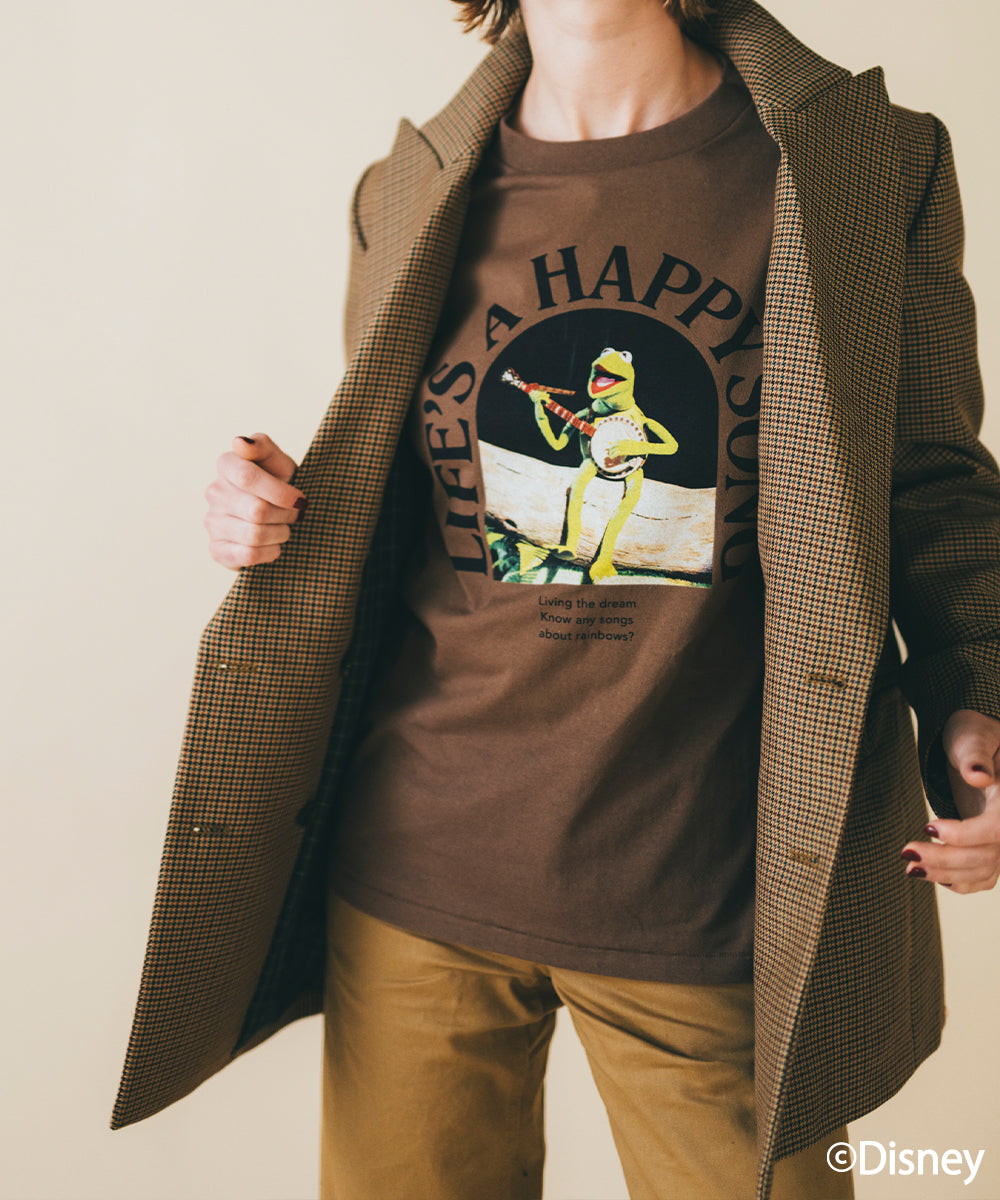 KERMIT THE FROG | LIFE’S A HAPPY SONG ハーフスリーブ Tシャツ