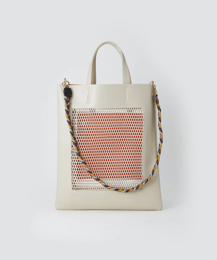 OUREA (ウレア) メッシュ トート バッグ OFF WHITE (オフホワイト)