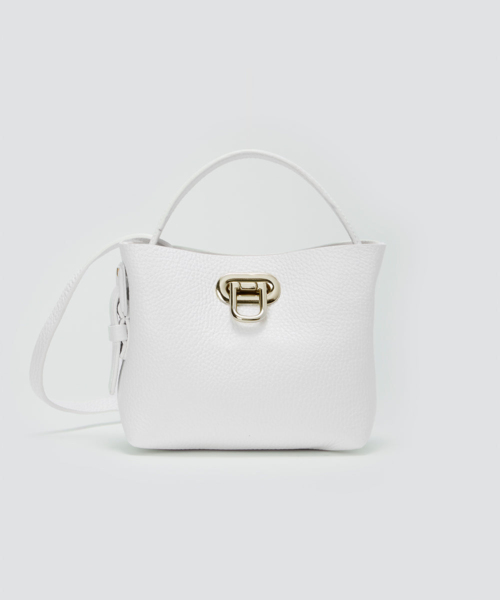 ANELLI TURNLOCK バッグ WHITE
