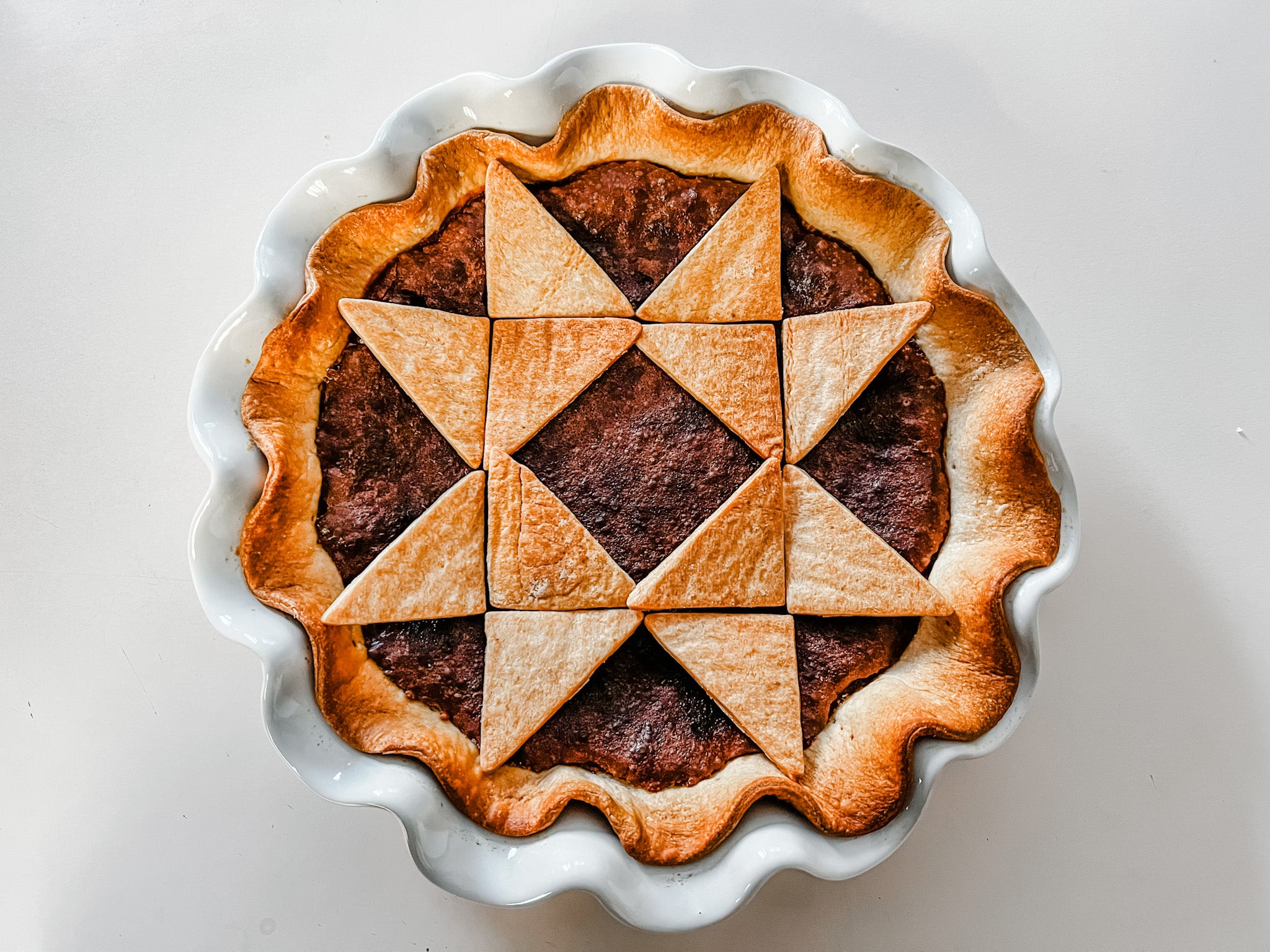 quilted pie