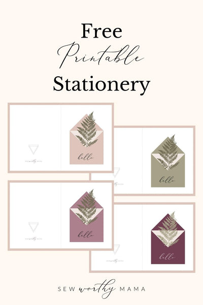 Pin for later: Free Printable Stationery