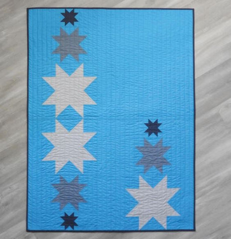 Dripping Star by Yvonne Fuchs from Quilting Jetgirl for the 2023 Holiday Pattern Bundle