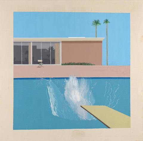 A Bigger Splash, David Hockney 