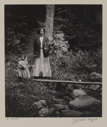 Kate and Rachel Van Der Zee, Lenox Mass., James Van Der Zee, 1907, photograph 