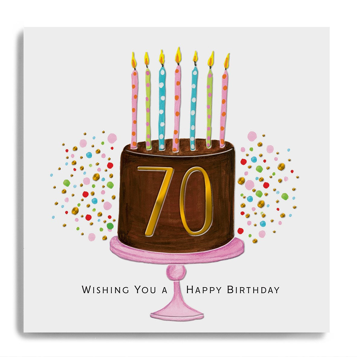 70th birthday cake Cut Out Stock Images & Pictures - Alamy