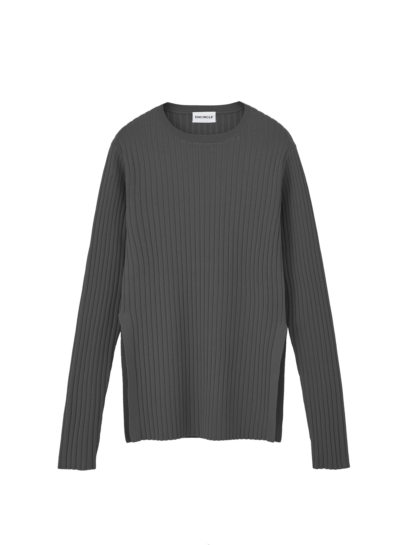 ENCIRCLE Knit zip BL(stones) - ニット/セーター