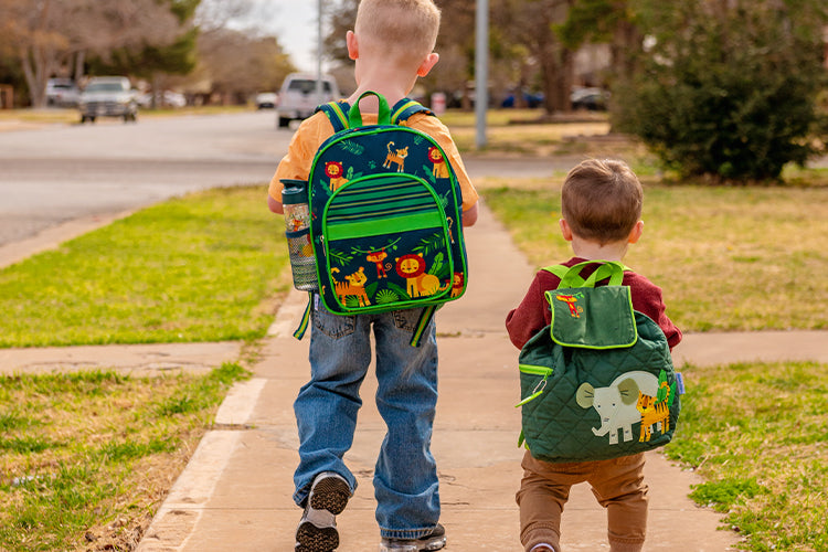 All Over Print Backpack Zoo from Stephen Joseph.