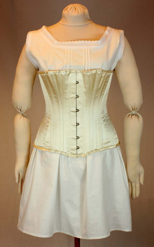 1014 Late Victorian Corset (half bust) and Chemise about 1880 Sewing –  BlackSnailPatterns