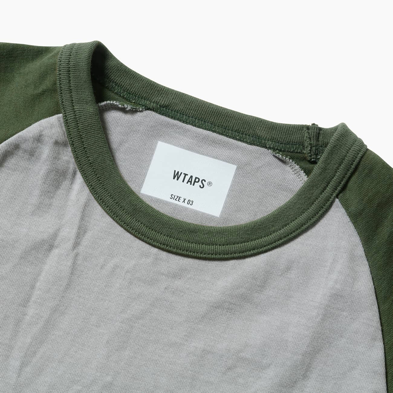 WTAPS 22AW RAGLAN CTPL ブラック ダブルタップス トップス Tシャツ