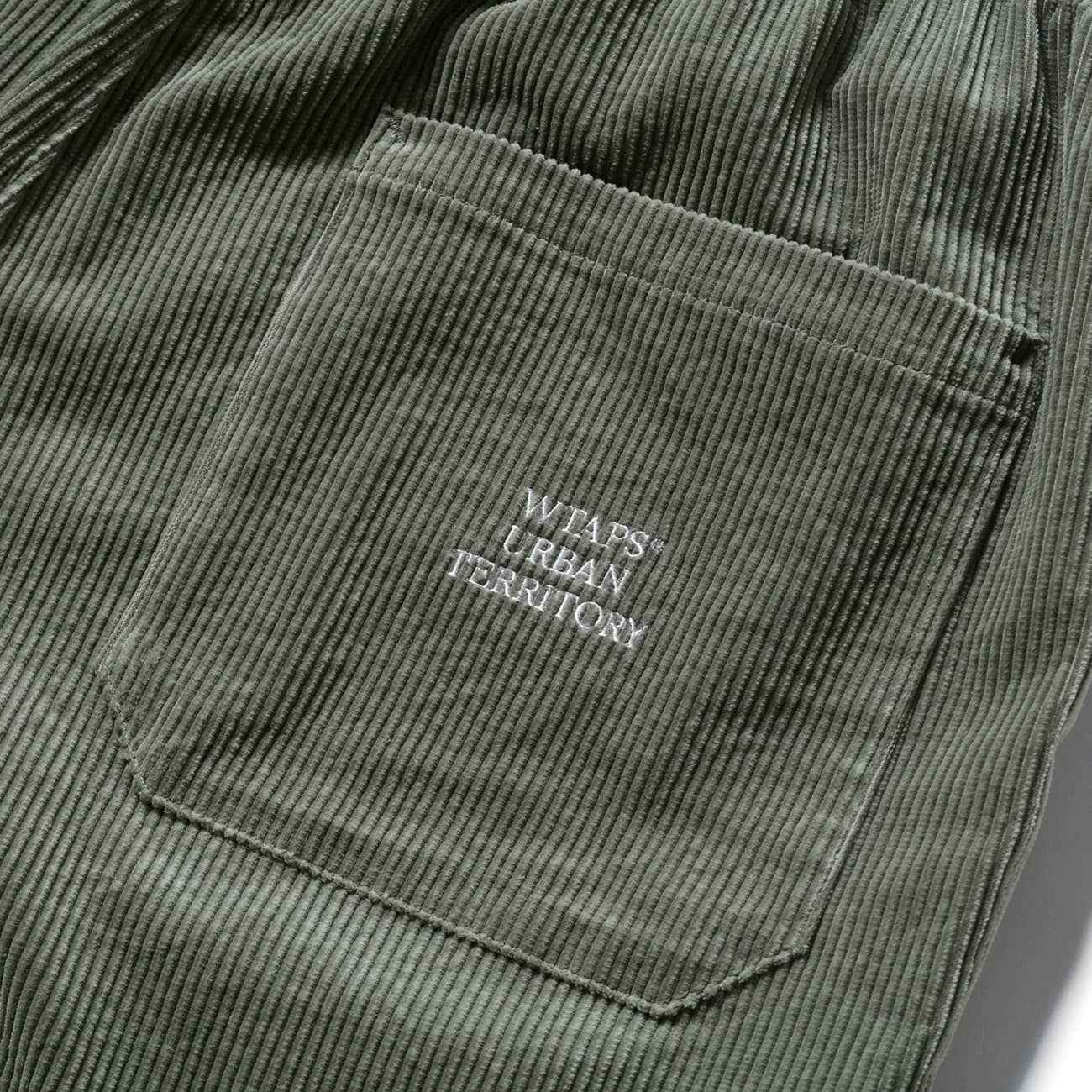 Wtaps SEAGULL04/TROUSERS コーデュロイ オリーブM 02-