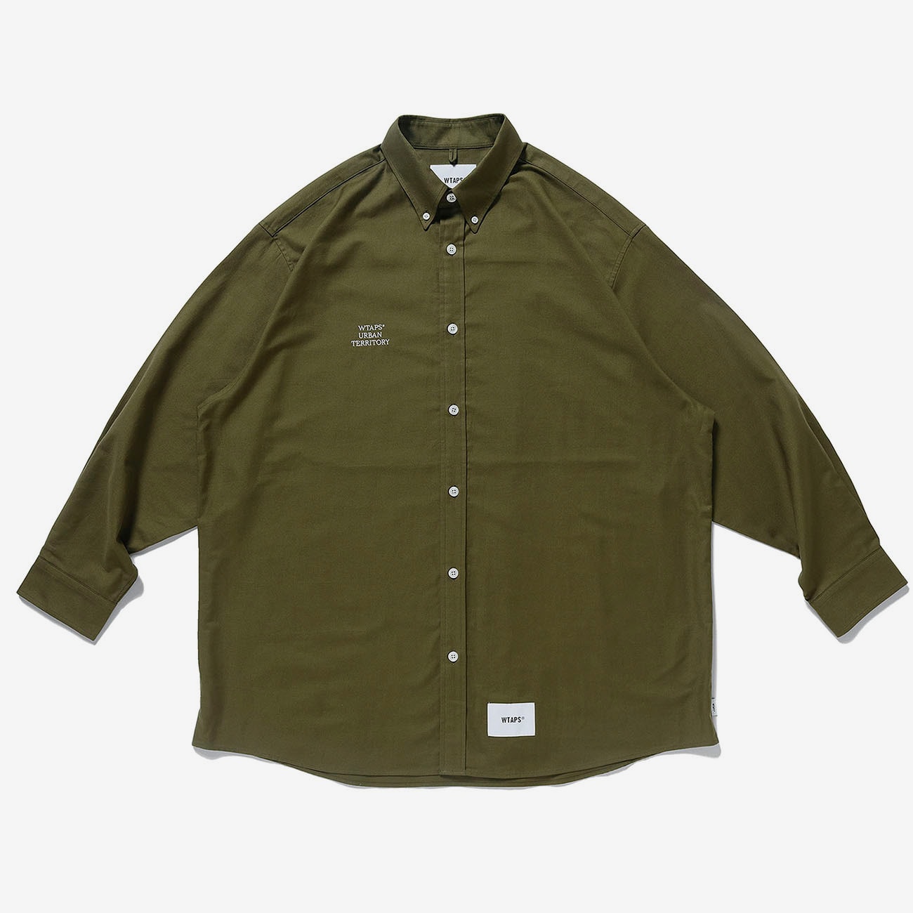 wtaps 22fw PLATEAU LS POLY. TAFFETA