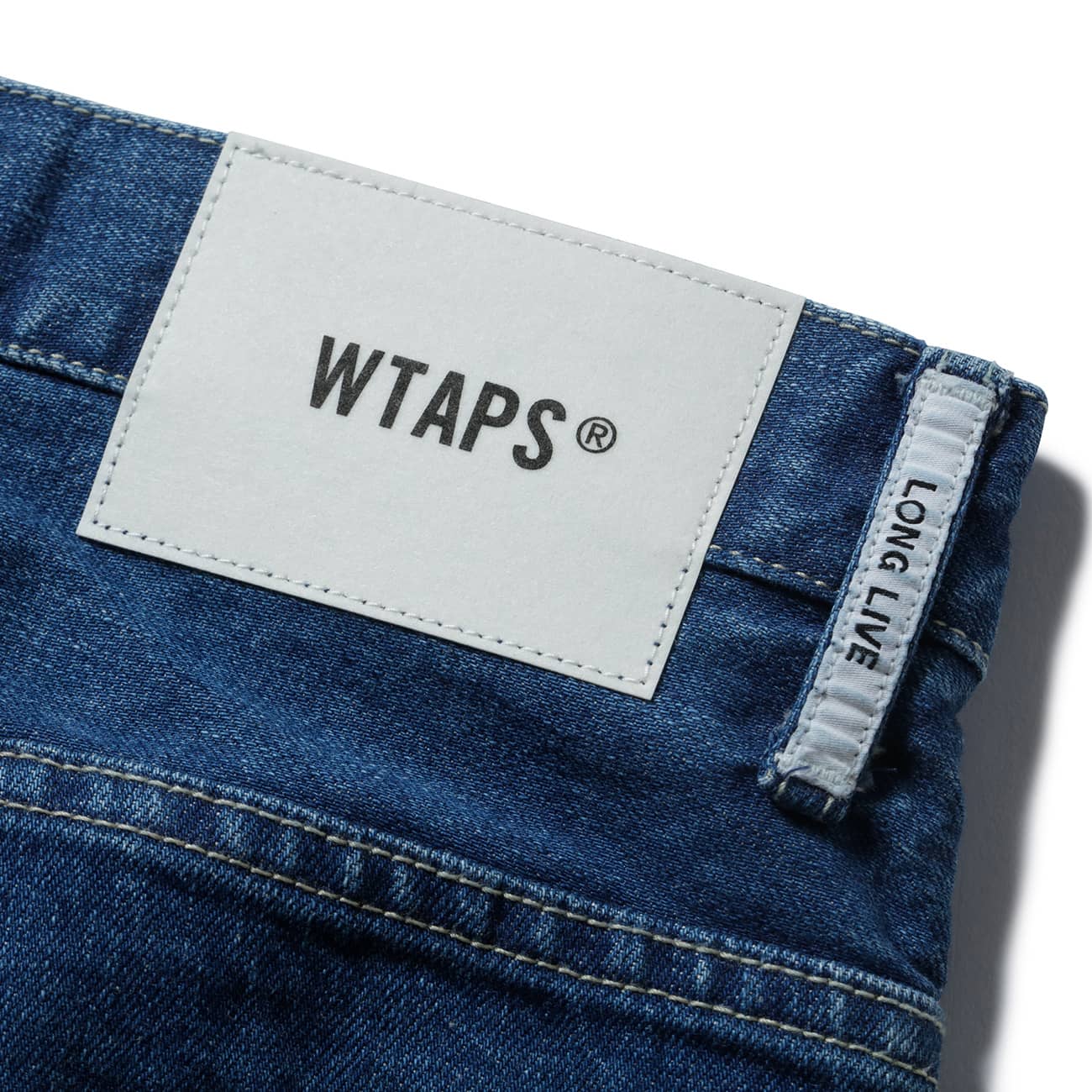 22AW WTAPS BLUES STRAIGHT COTTON DENIM-