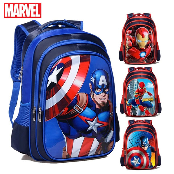 Mochila Infantil Vingadores Heróis - Mochila Resistente e à Prova d'Água Para As Aventuras Na Escola