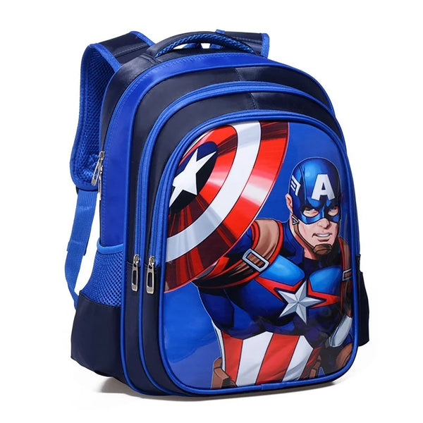 Mochila Infantil Vingadores Heróis - Mochila Resistente e à Prova d'Água Para As Aventuras Na Escola