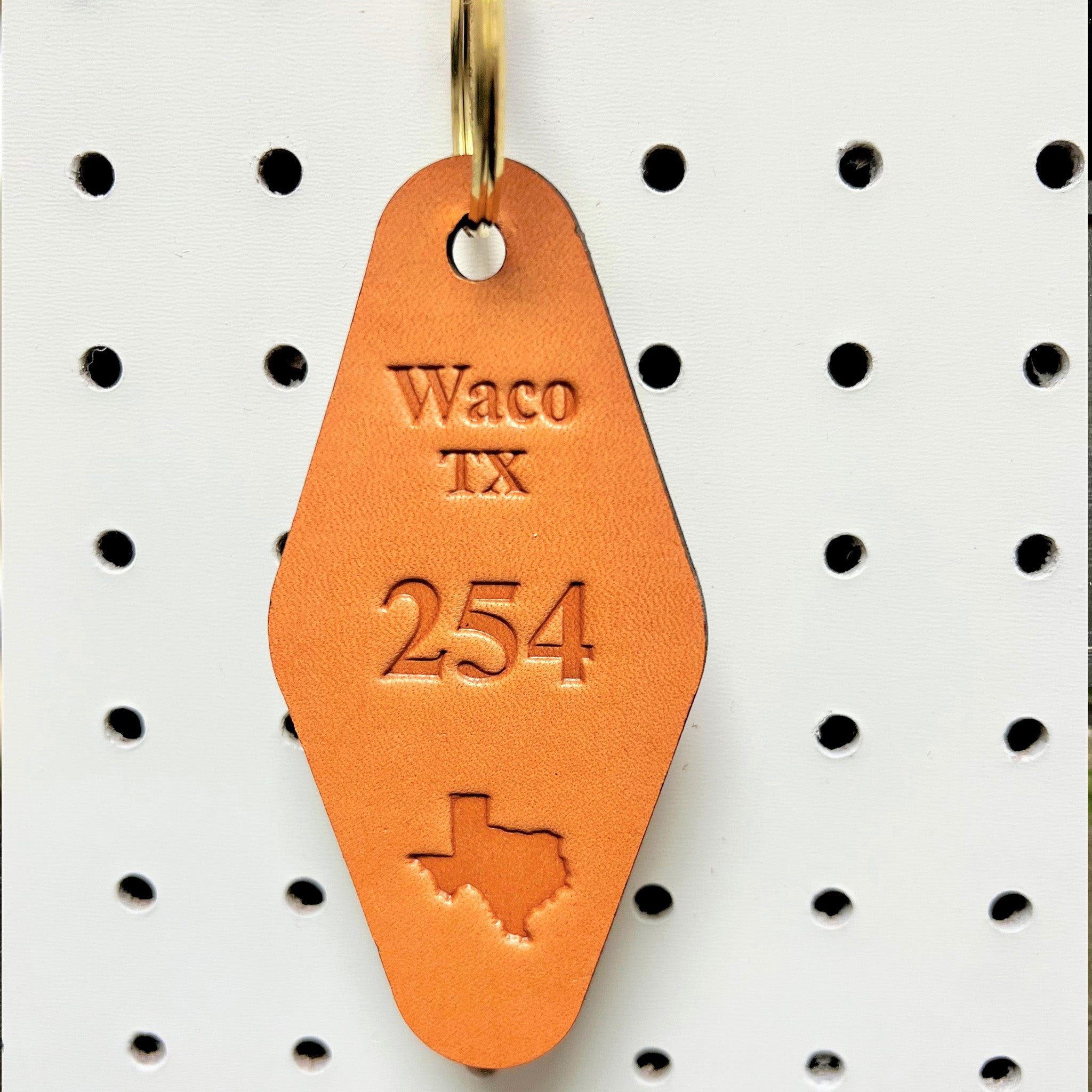 254 Keychain - Waco Welcome Center Gift Shop product image