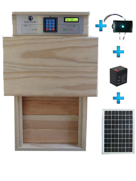 automatic chicken door solar