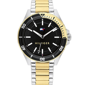 Owen Watch Tommy Gold Shiels Hilfiger – Mens Tone Jewellers 1791969