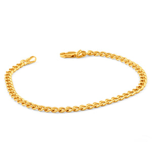 9ct Yellow Gold 24cm Adjustable Bracelet – Shiels Jewellers