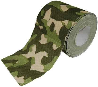 roll of camouflage toilet paper for camping 