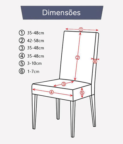 Capa Para Cadeira | Capa Moderna