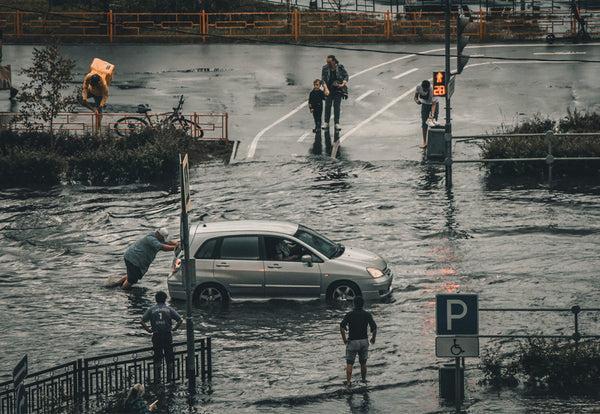 alluvione in città