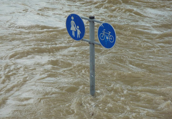 strada alluvionata