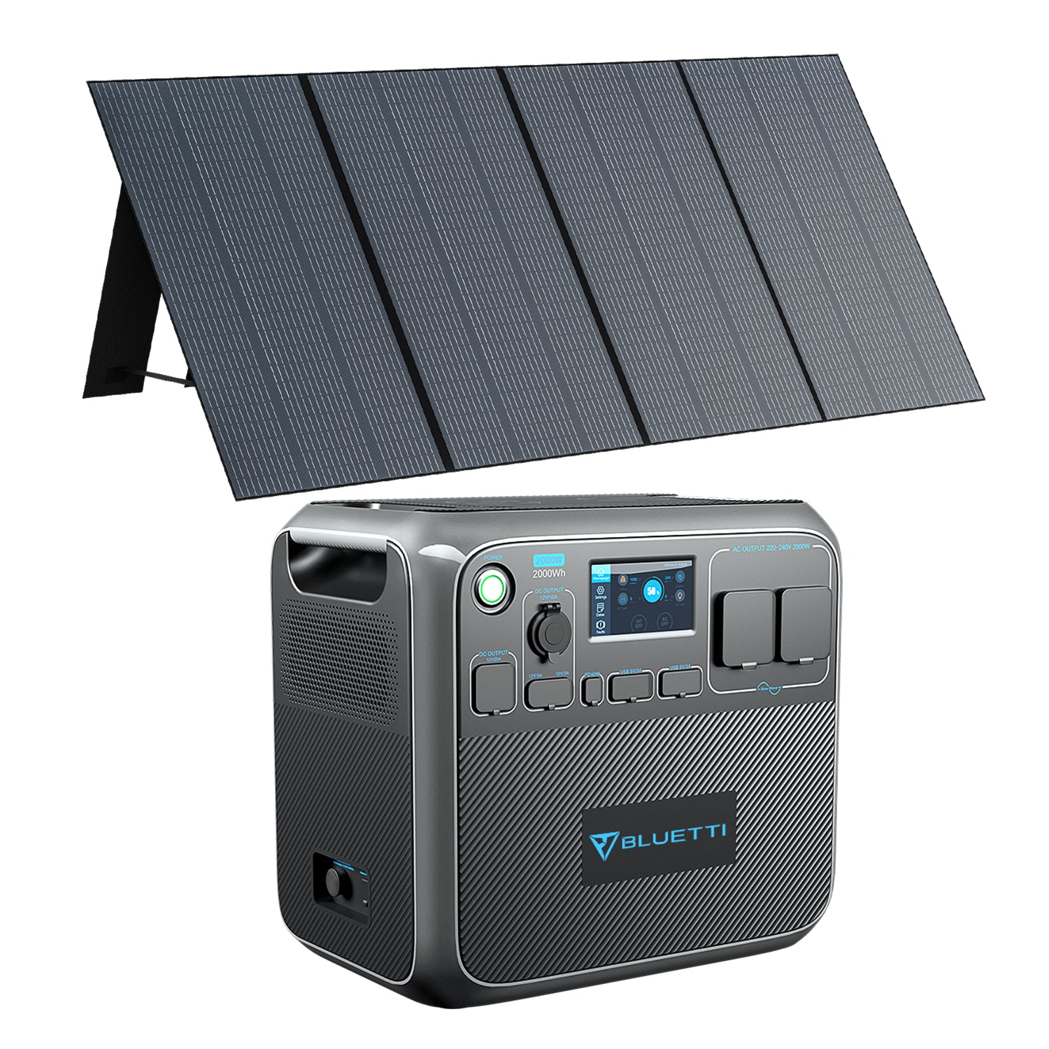 Image of BLUETTI AC200P + PV350 Kit Generatore Solare