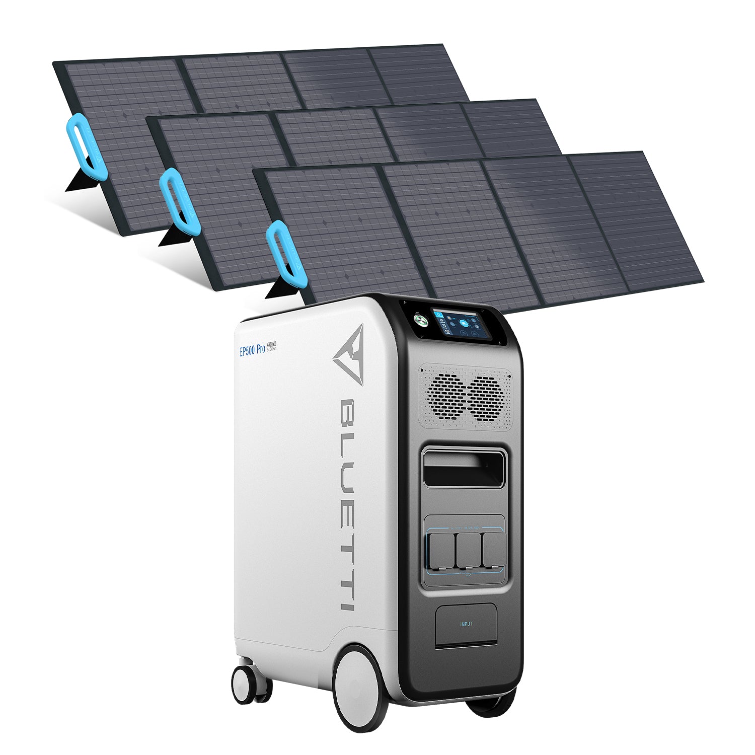 Image of BLUETTI EP500Pro + 3*PV200 Kit Generatore Solare