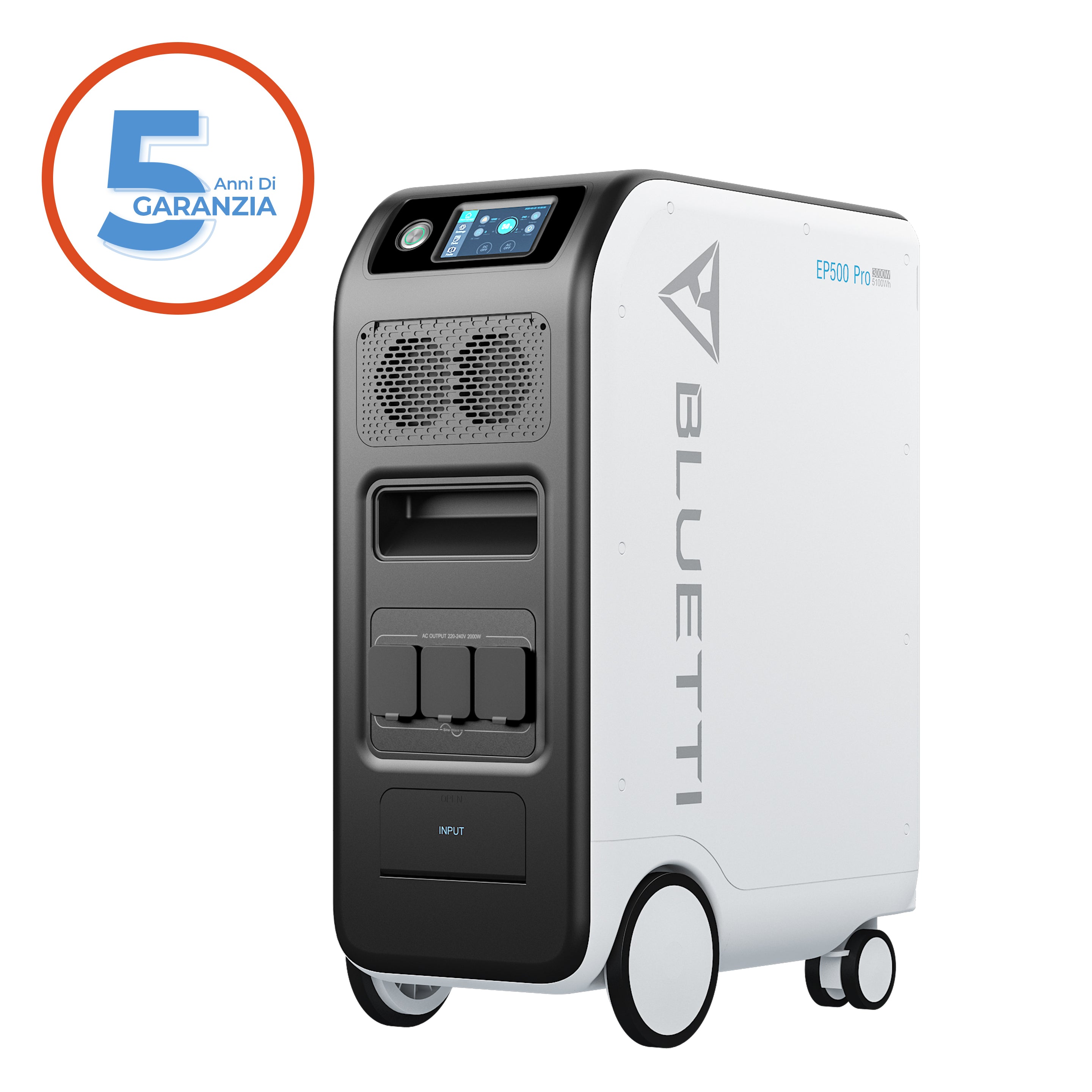 BLUETTI EP500Pro Power Station , 3.000W 5.100Wh