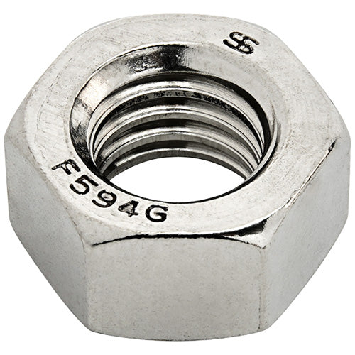 Hex Nut 316 Stainless Steel 1-1/8-7 (Pack of 3) HT23226 – Heads and  Threads Inc