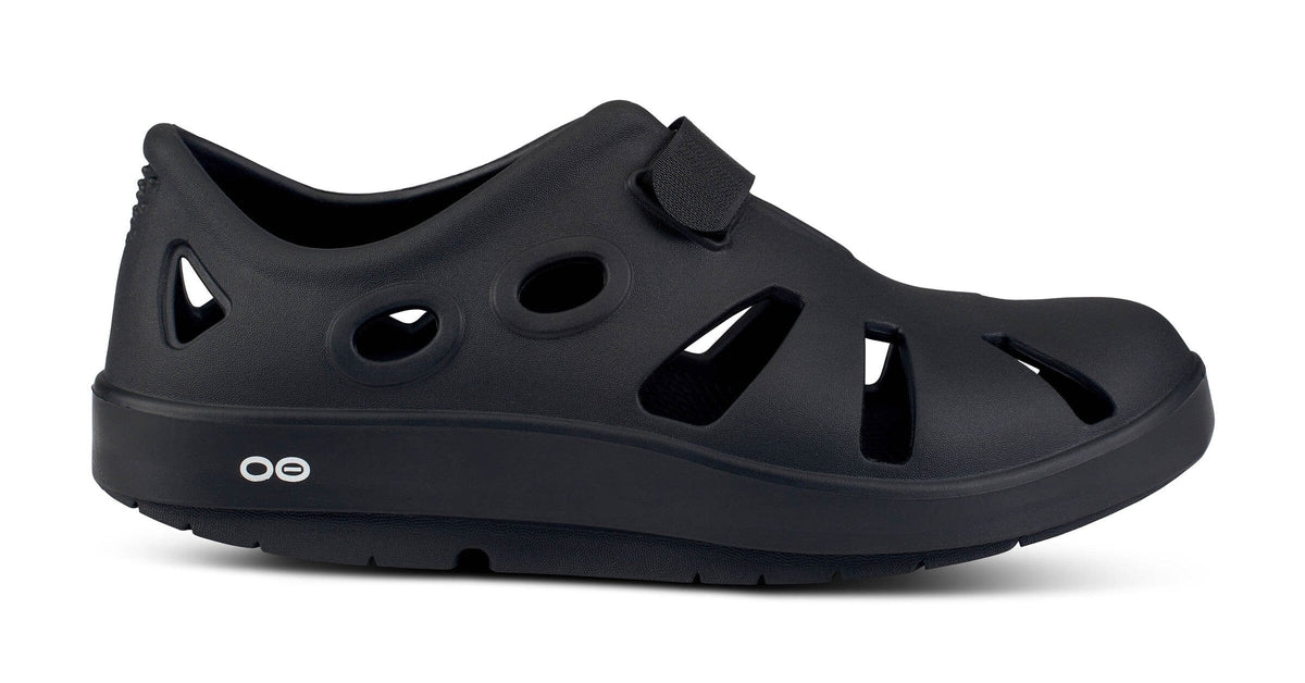 OOFOS OOcandoo Active Recovery Shoes - Black - Hillmalaya