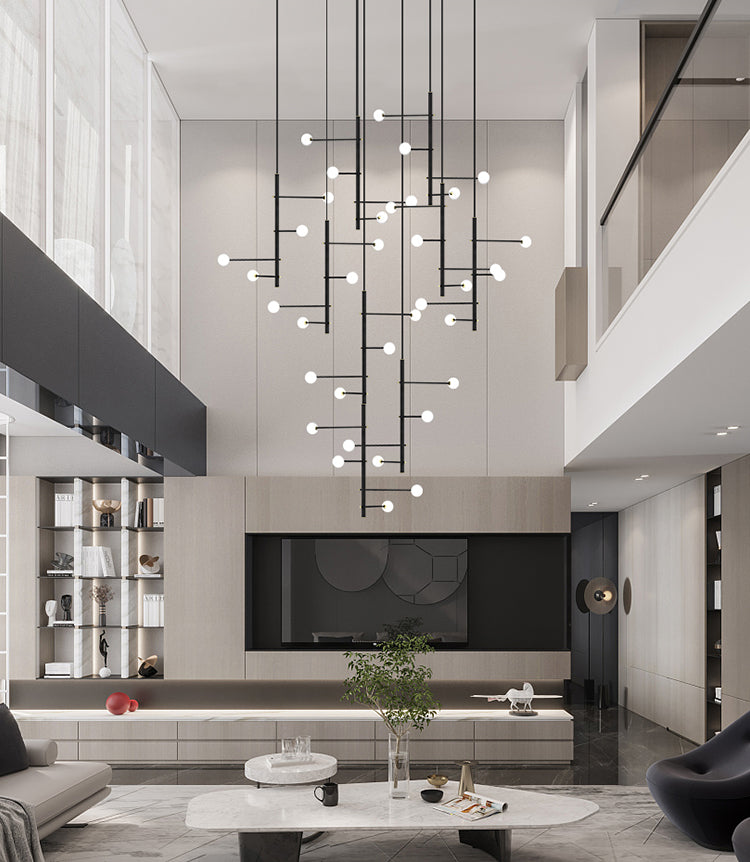 modern multi arm ceiling light