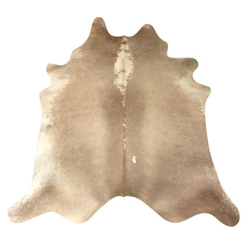 Grulla And White Lineback Cowhide