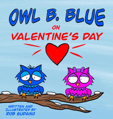 Owl B. Blue on Valentine’s Day