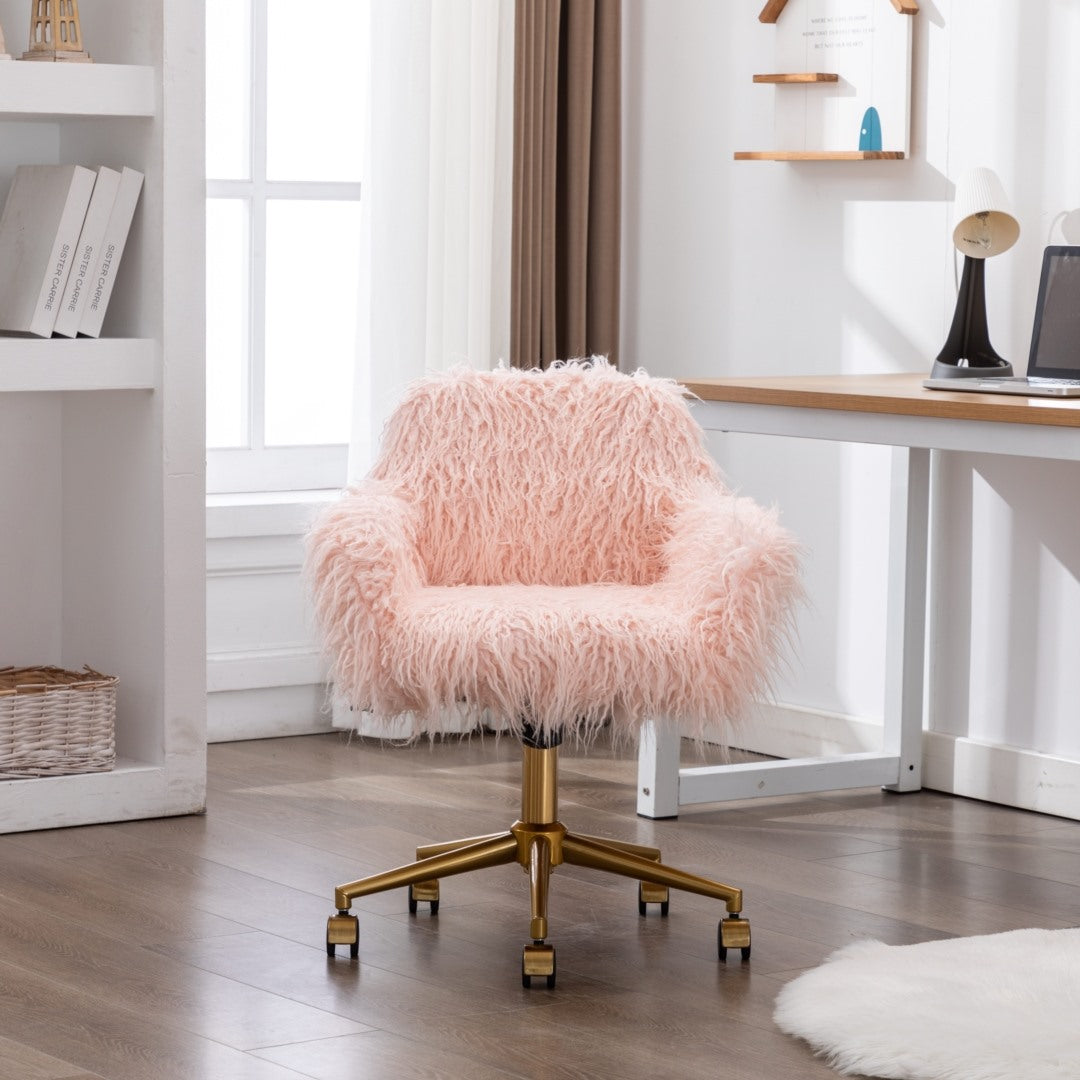 fluffy spinny chair