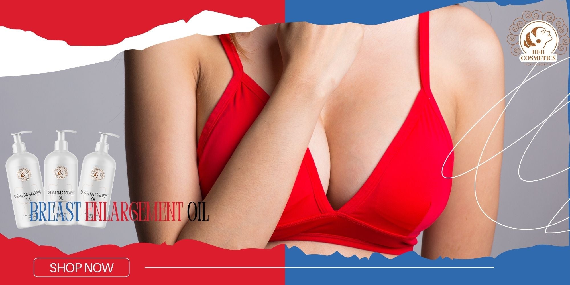 Her Cosmetics Breast Enlargement Oil