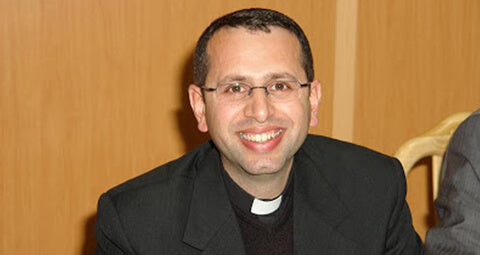 Photo of Servant of God Ragheed Aziz Ganni, a priest martyred in 2007.