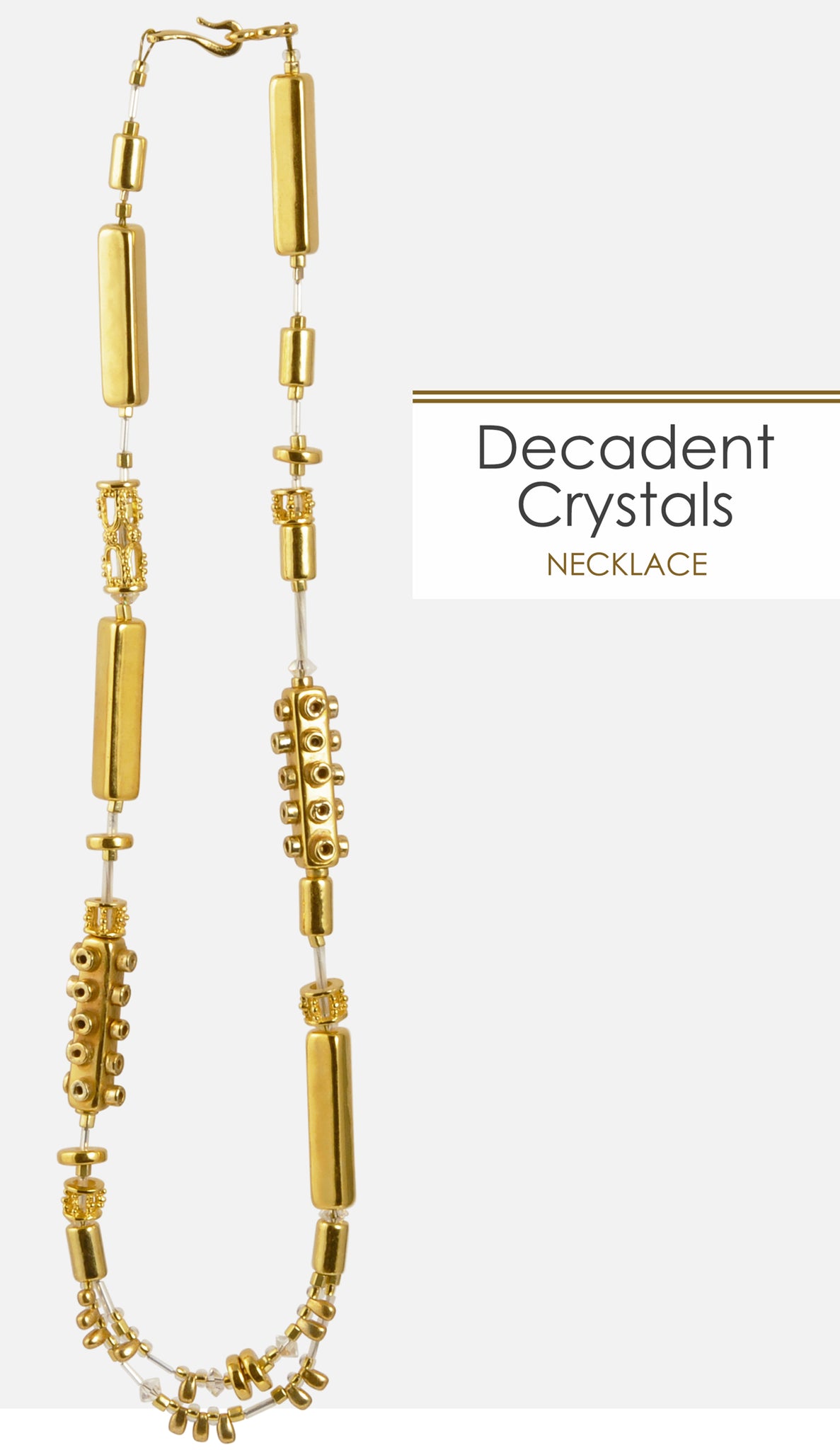 Decadent Crystals Necklace Tamara Scott Designs