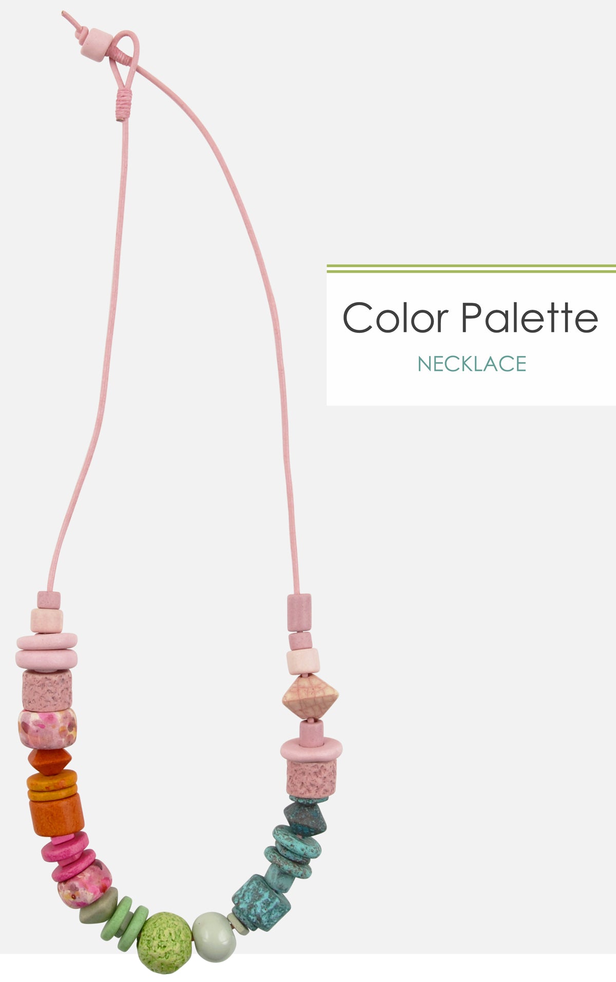 Color Palette Necklace magdakaminska
