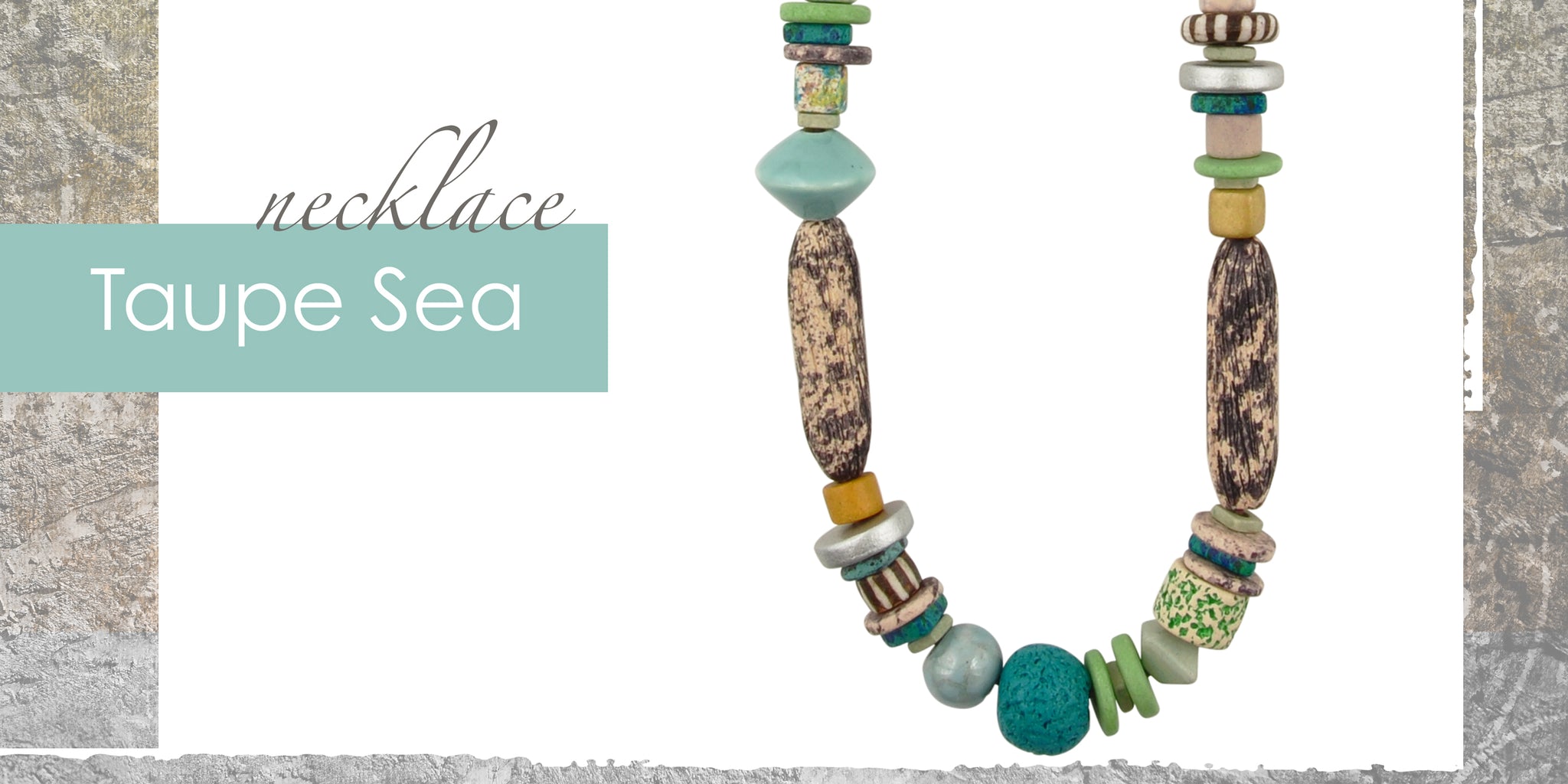 Taupe Sea Necklace Blog Tamara Scott Designs