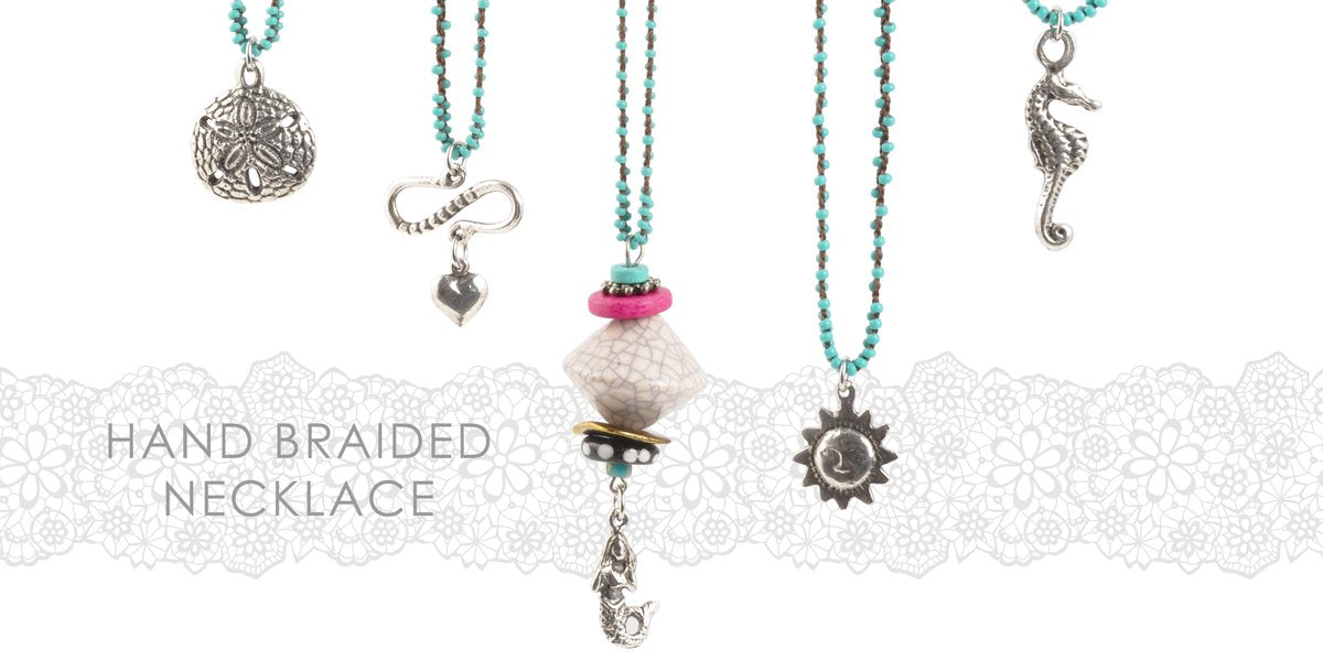Shop Hand Braided Necklace Components Tamara Scott Designs