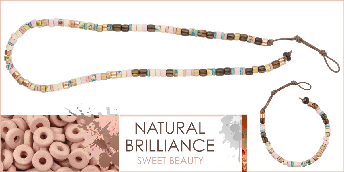 Natural Brilliance Sweet Beauty Necklace and Bracelet Tamara Scott Designs