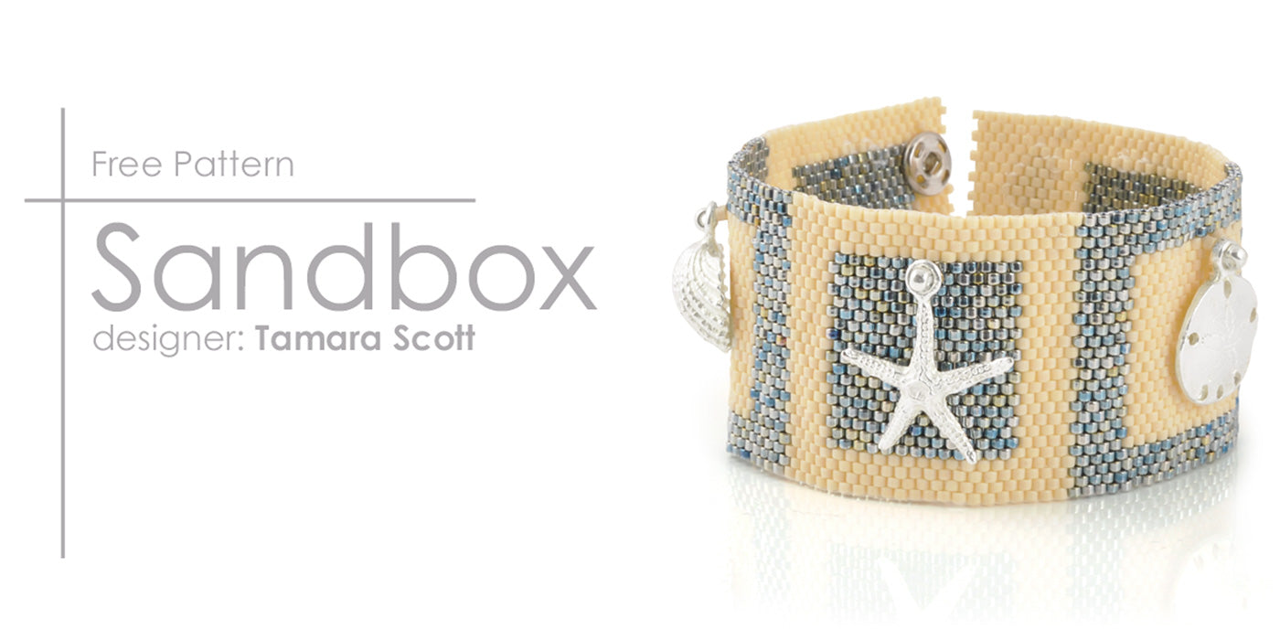 Sandbox Bracelet Free Beading Tutorial Tamara Scott Designs
