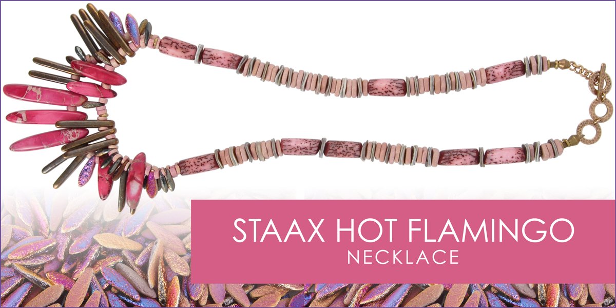 Shop Staax Hot Flamingo Necklace Components Tamara Scott Designs