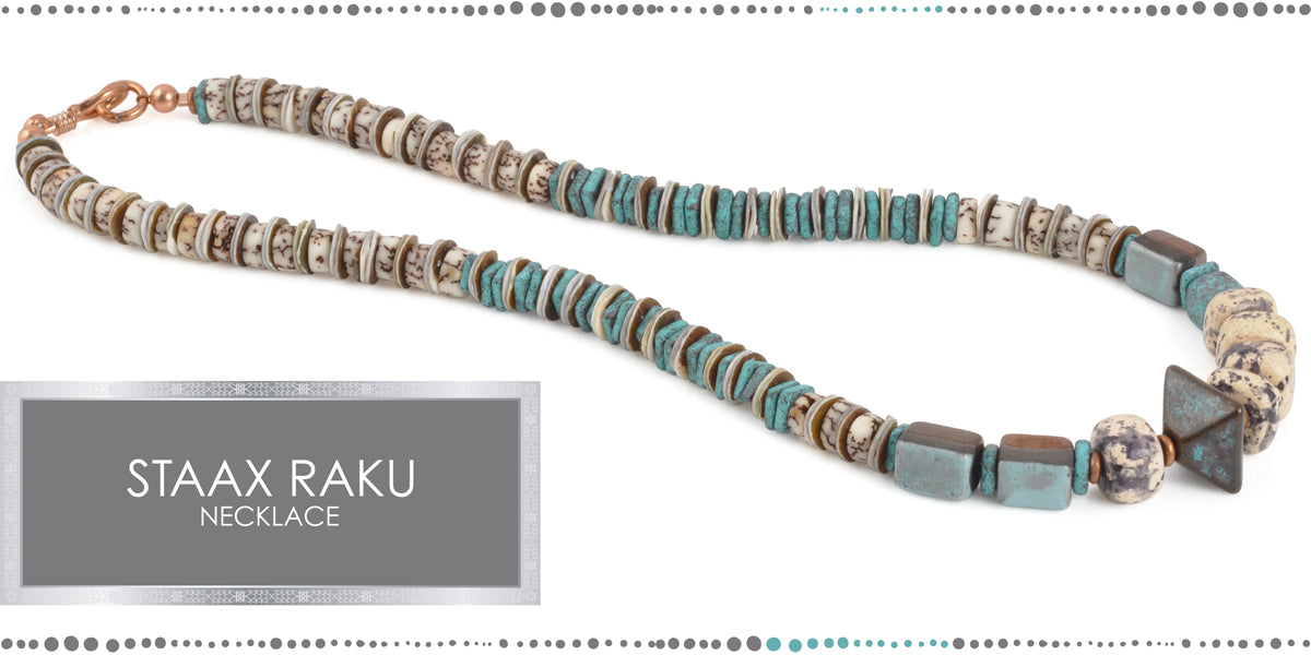 Staax Raku Necklace Blog Tamara Scott Designs