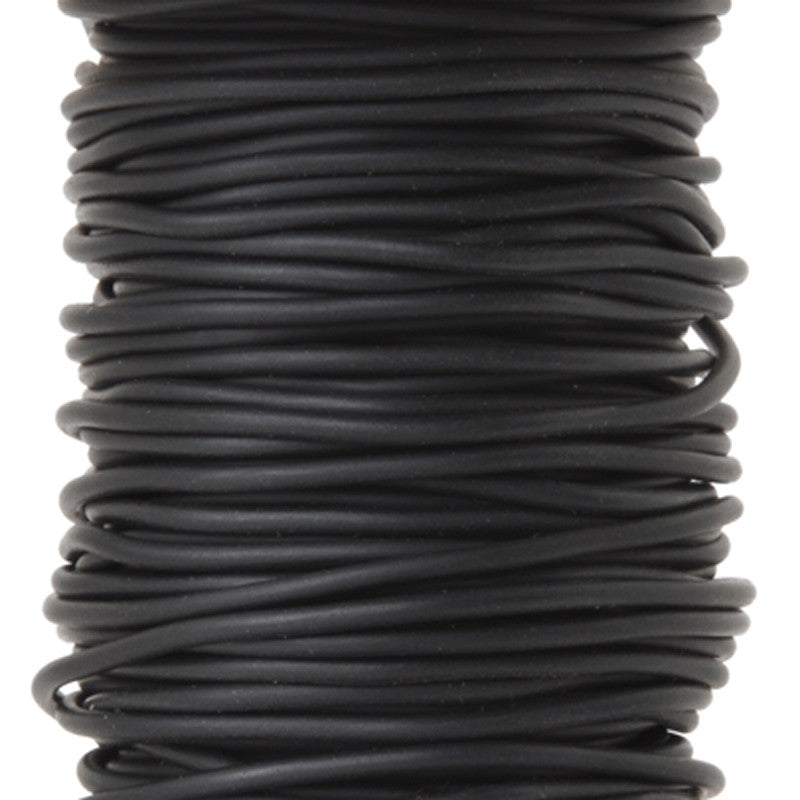 Cord, 1 Spool 2.5mm OR 3mm Solid Rubber Black Beading Cord Great