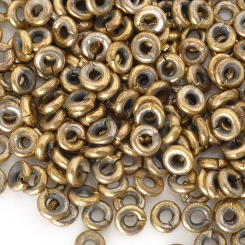 Bronze Heishi Washer Bead Spacers, Mykonos Greek Beads, Organic Round –  LylaSupplies