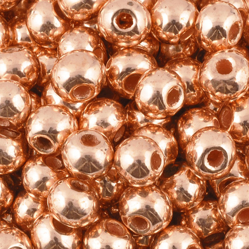 5 Cylinder Tube Beads Antique Copper Plated Metal Beads (12x6mm) G34752